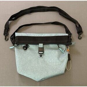 Sherpani Viso Anti-Theft Bag Light Blue Crossbody Convertible 13x16 in